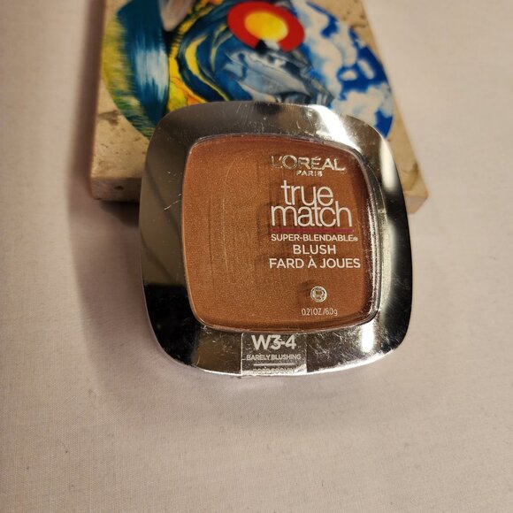 L'Oreal True Match Super-Blendable Blush - W3-4 Barely Blushing - Picture 8 of 10